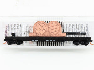 N Scale Micro-Trains MTL 04500230 WP Western Pacific 50' Flat Car #1906 w/ Load