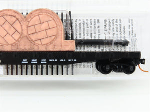 N Scale Micro-Trains MTL 04500230 WP Western Pacific 50' Flat Car #1906 w/ Load