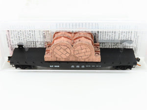 N Scale Micro-Trains MTL 04500230 WP Western Pacific 50' Flat Car #1906 w/ Load