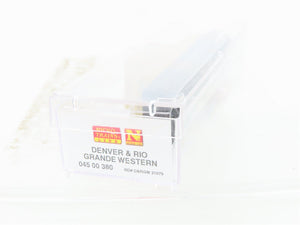 N Scale Micro-Trains MTL 04500380 D&RGW Rio Grande 50' Flat Car #21079 w/ Load