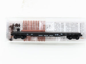 N Micro-Trains MTL 04500150 THB Toronto Hamilton & Buffalo 50' Flat Car #1822