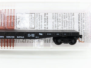 N Micro-Trains MTL 04500150 THB Toronto Hamilton & Buffalo 50' Flat Car #1822