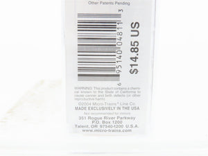 N Scale Micro-Trains MTL 45270 NH New Haven 50' Flat Car #17208 w/ Load