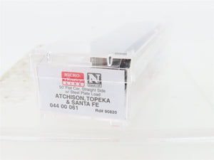 N Scale Micro-Trains MTL 04400061 ATSF Santa Fe 50' Flat Car #90820 w/ Load