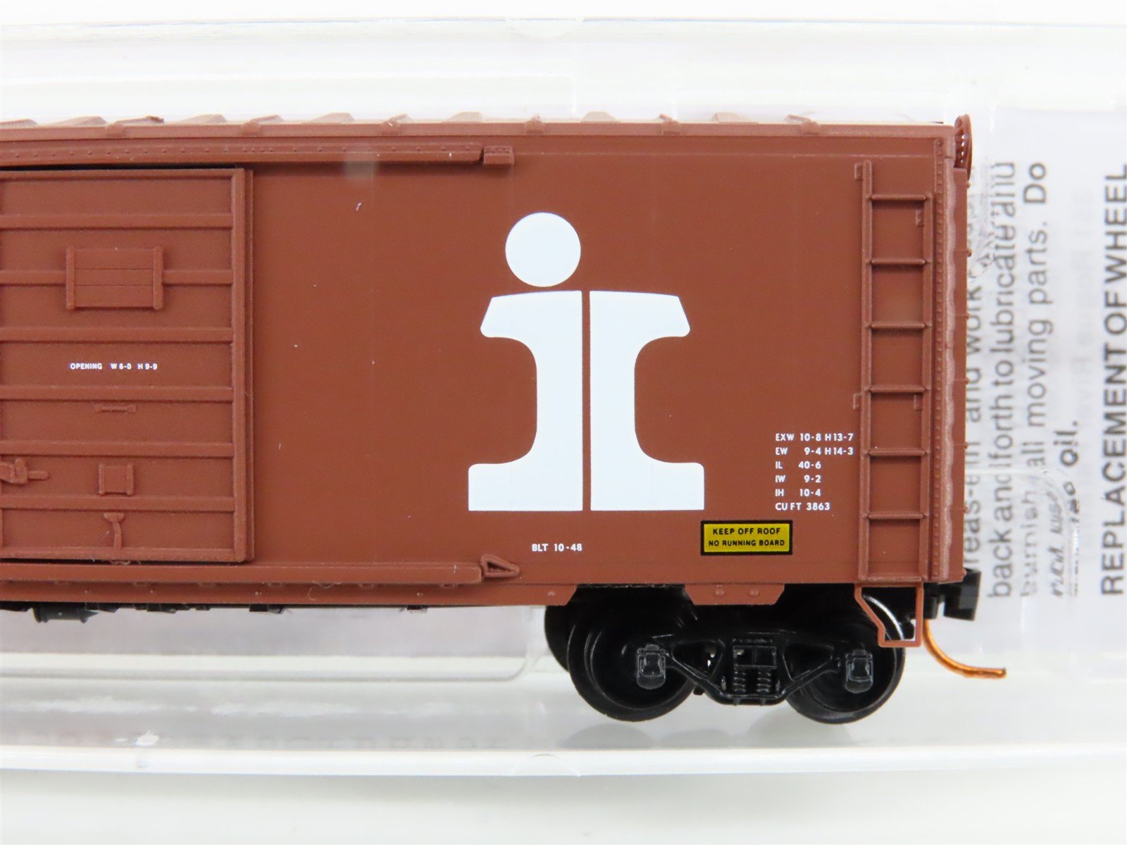 N Scale Micro-Trains MTL 07300090 IC Illinois Central 40' Box Car #31920