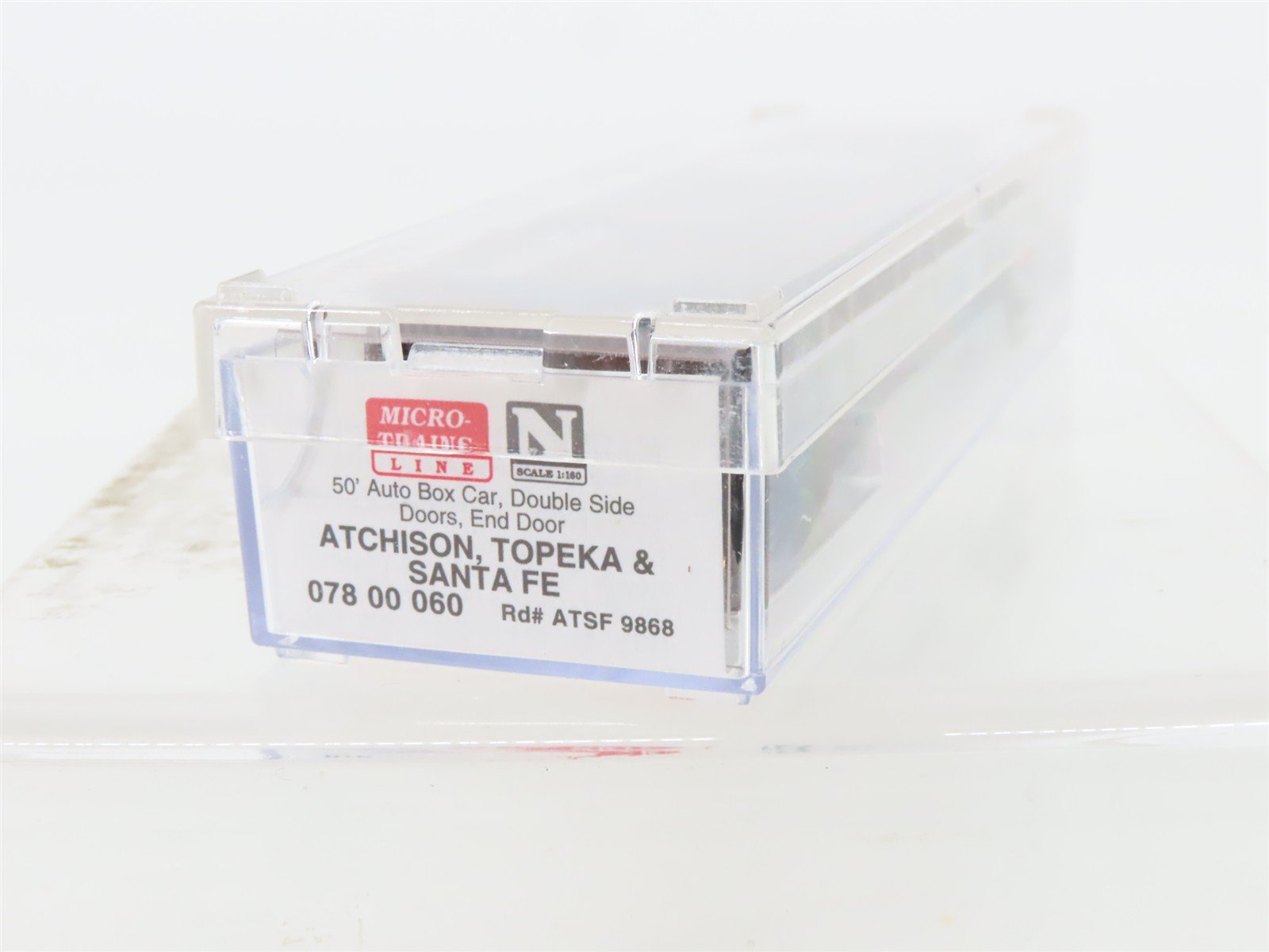 N Scale Micro-Trains MTL 07800060 ATSF Santa Fe 50'Double Door Box Car #9868