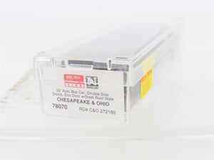 N Micro-Trains MTL 78070 C&O Chesapeake & Ohio 