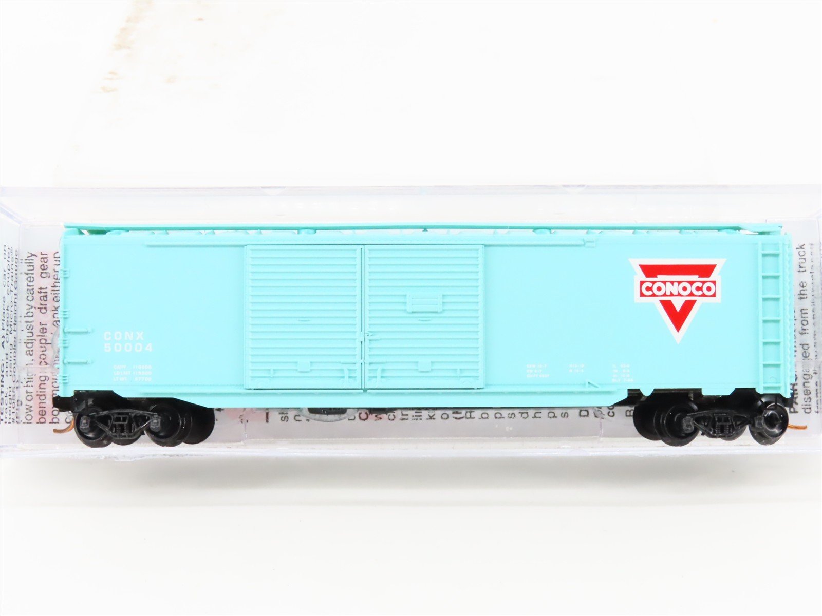 N Scale Micro-Trains MTL 07800120 CONX Conoco 50' Auto Double Door Boxcar #50004
