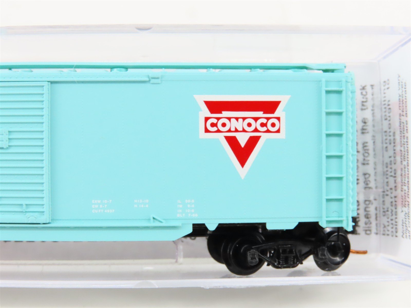 N Scale Micro-Trains MTL 07800120 CONX Conoco 50' Auto Double Door Boxcar #50004