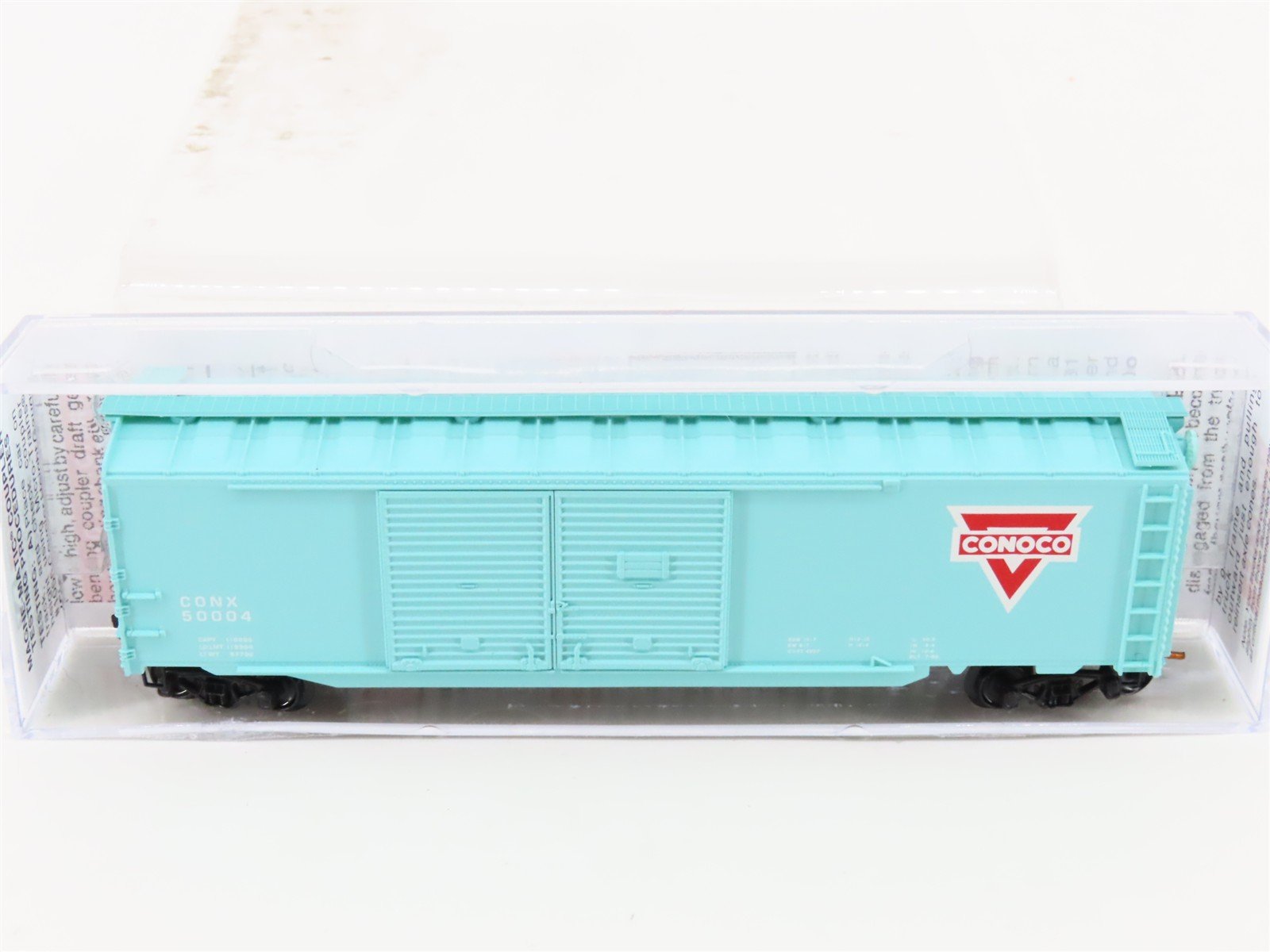 N Scale Micro-Trains MTL 07800120 CONX Conoco 50' Auto Double Door Boxcar #50004