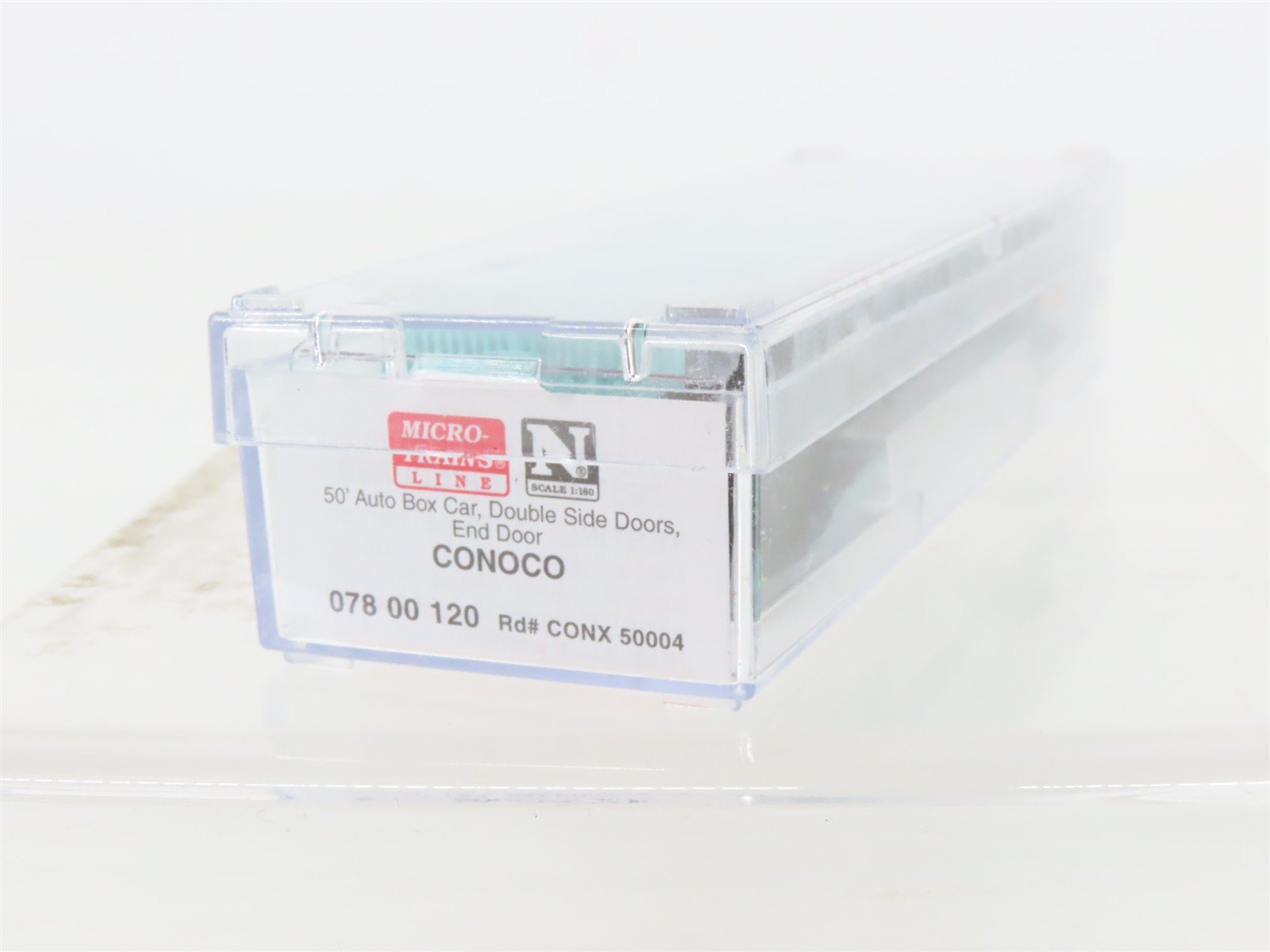 N Scale Micro-Trains MTL 07800120 CONX Conoco 50' Auto Double Door Boxcar #50004