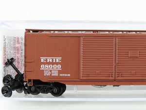 N Scale Micro-Trains MTL 07800110 Erie Railroad 50' Double Door Box Car #68000