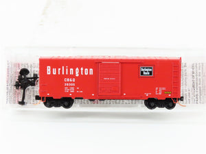 N Scale Micro-Trains MTL 73050 CB&Q Burlington Route 40' Box Car #39305
