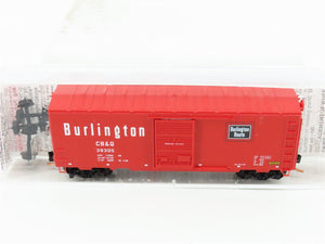 N Scale Micro-Trains MTL 73050 CB&Q Burlington Route 40' Box Car #39305