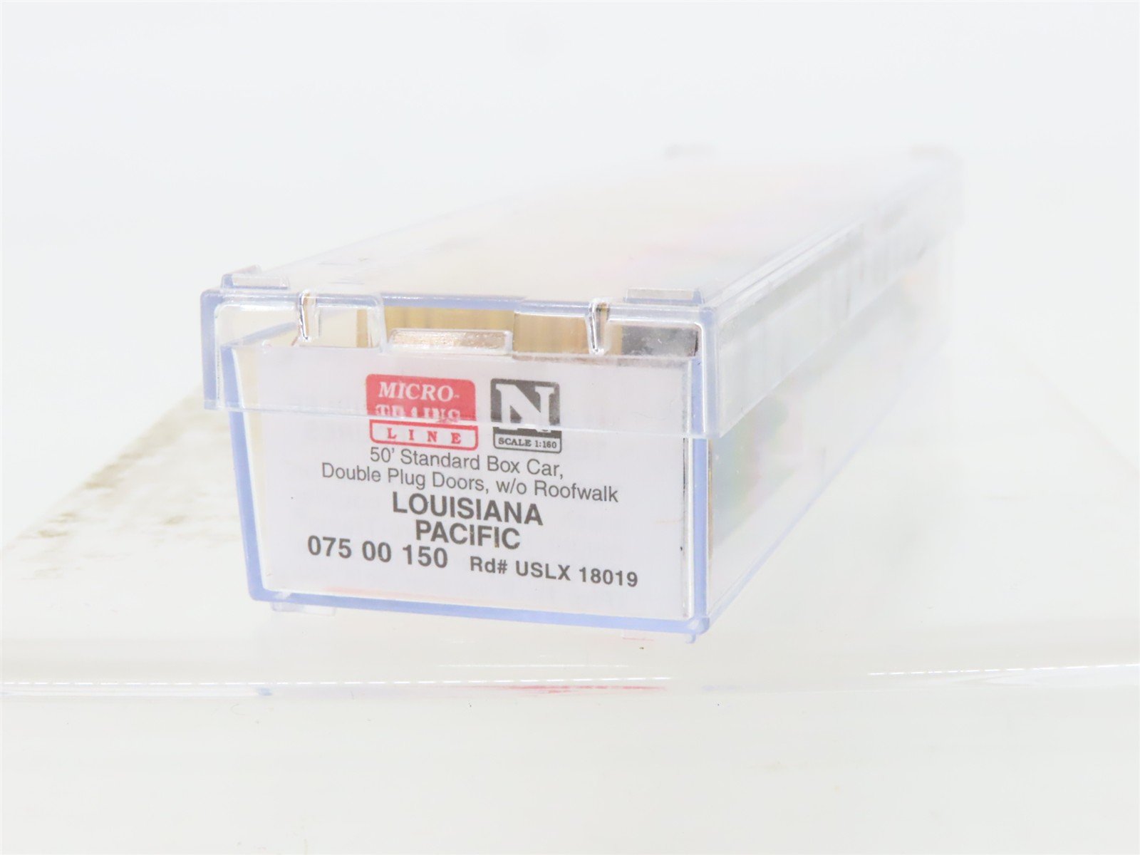 N Scale Micro-Trains MTL 07500150 USLX Louisiana Pacific 50' Box Car #18019