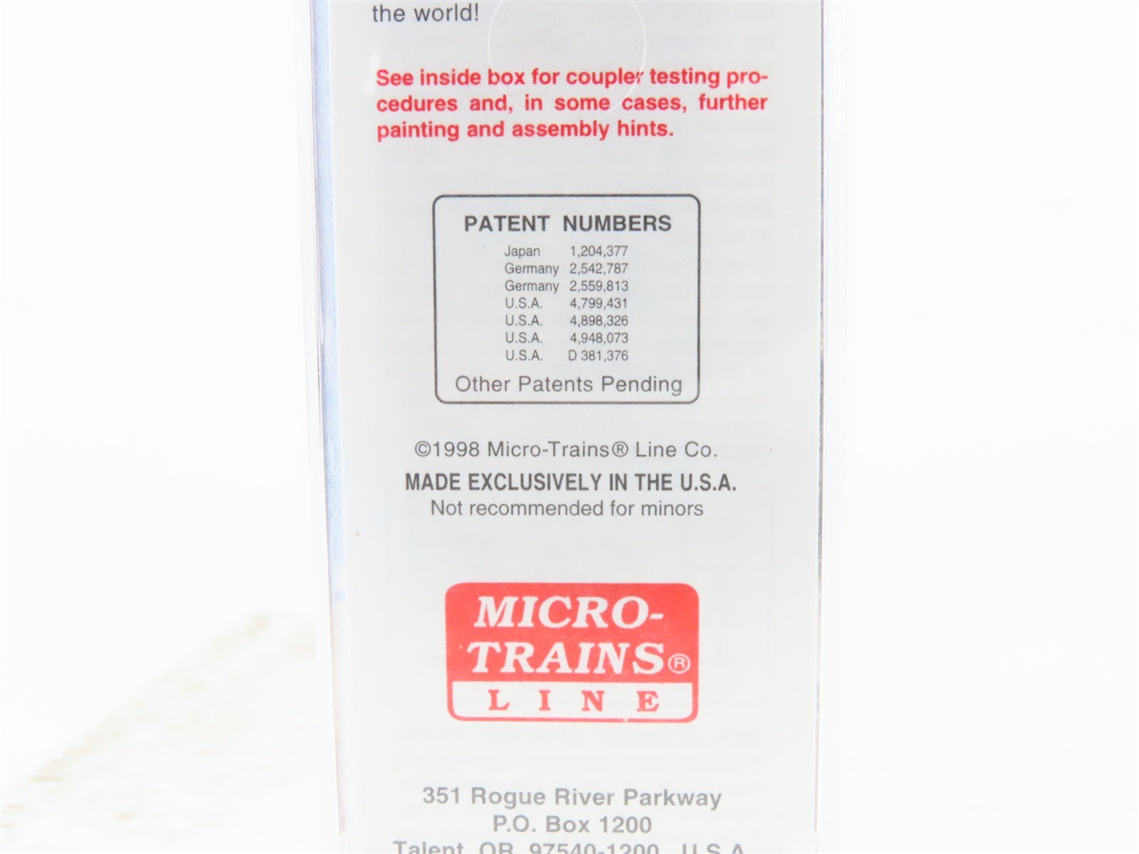 N Scale Micro-Trains MTL 74030 GN Great Northern Big Sky Blue 40' Box Car #6646