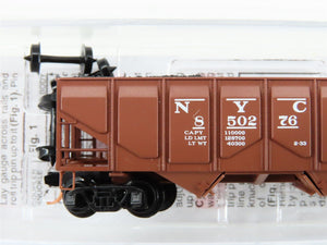 N Micro-Trains MTL 08500022 NYC New York Central 2-Bay Hopper #850276 w/ Load