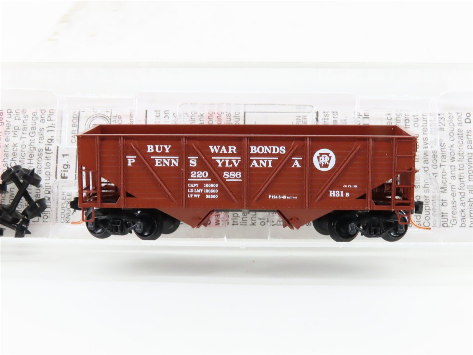 N Micro-Trains MTL 57100 PRR Pennsylvania 