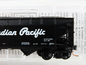 N Scale Micro-Trains MTL 05500410 CP Canadian Pacific 2-Bay Hopper 354501 w/Load
