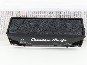 N Scale Micro-Trains MTL 05500410 CP Canadian Pacific 2-Bay Hopper 354501 w/Load