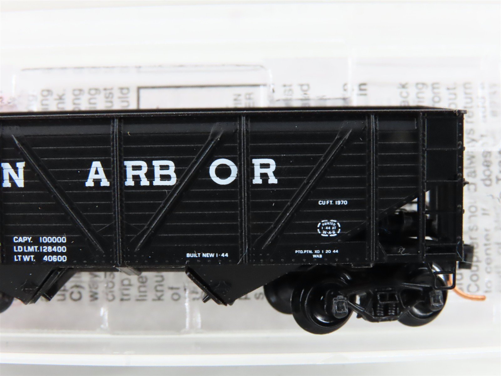 N Micro-Trains MTL 57120 AA Ann Arbor 2-Bay Composite Side Open Hopper #30920