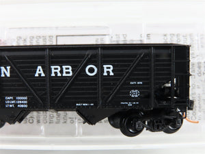 N Micro-Trains MTL 57120 AA Ann Arbor 2-Bay Composite Side Open Hopper #30920