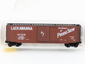 N Scale Micro-Trains MTL 31230 DL&W Lackawanna Phoebe Snow 50' Box Car #12085
