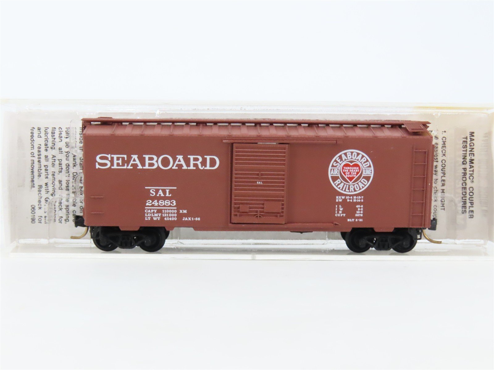 N Scale Micro-Trains MTL 20640 SAL Seaboard Air Line 