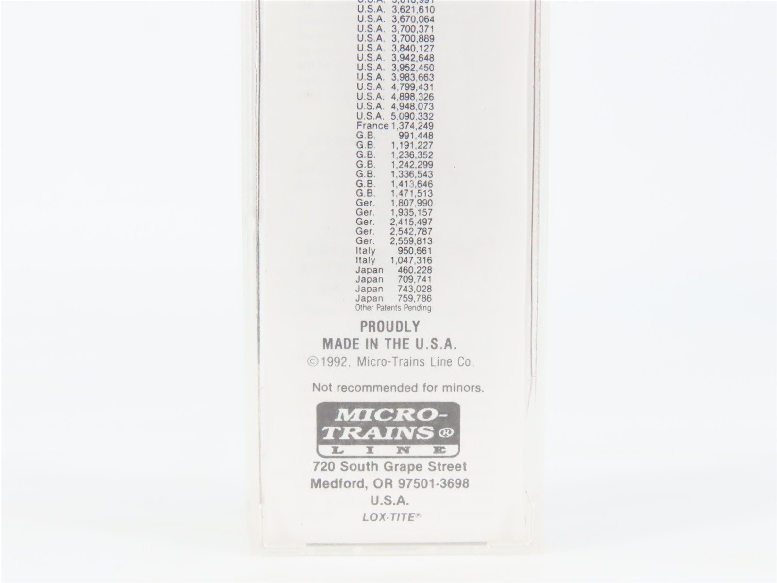 N Scale Micro-Trains MTL 20640 SAL Seaboard Air Line 