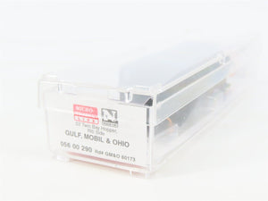 N Micro-Trains MTL 05600290 GM&O Gulf Mobile & Ohio 2-Bay Hopper #60173 w/ Load