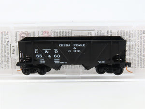 N Scale Micro-Trains MTL 57070 C&O Chesapeake & Ohio 2-Bay Open Hopper #55463