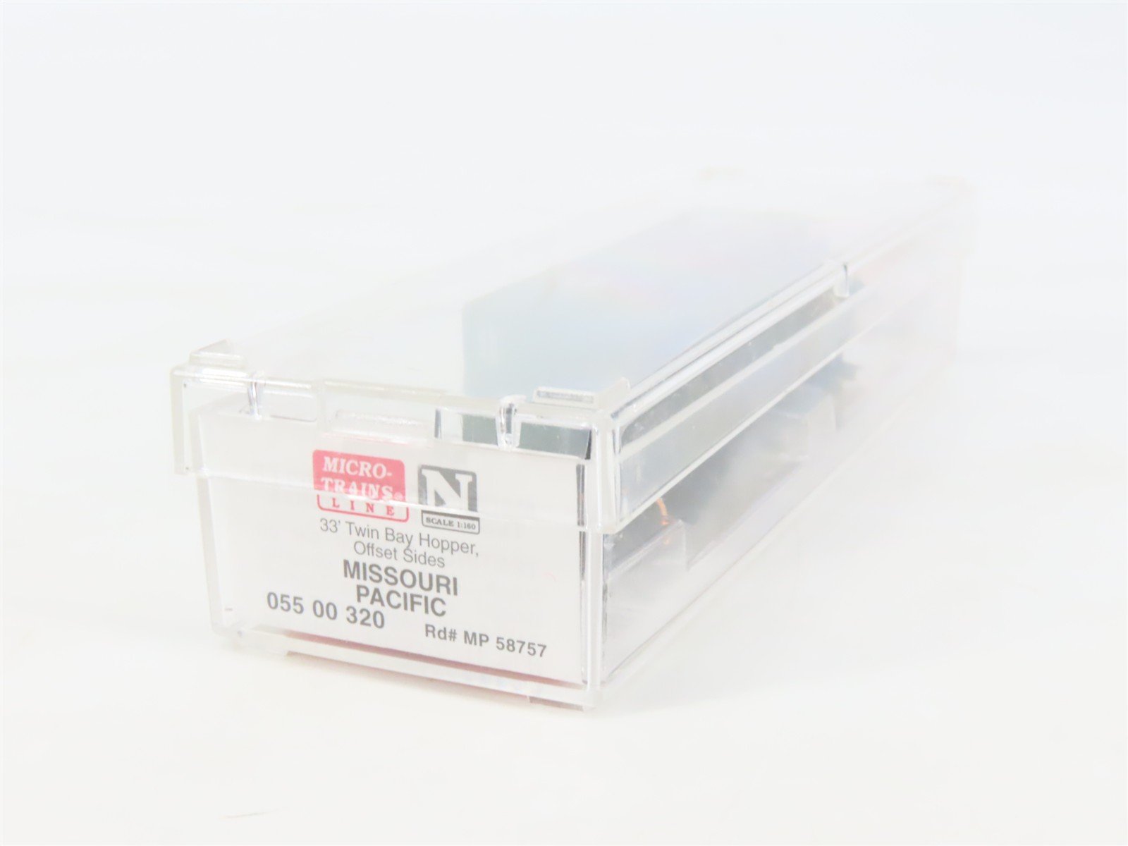 N Scale Micro-Trains MTL 05500320 MP Missouri Pacific 2-Bay Open Hopper #58757