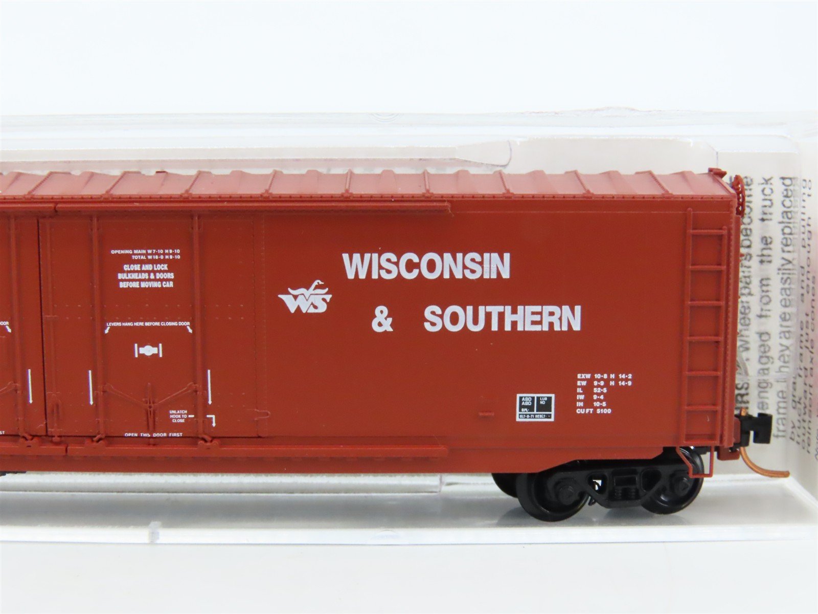 N Scale Micro-Trains MTL 75130 WSOR Model Railroader 70 Years 50' Boxcar #503149
