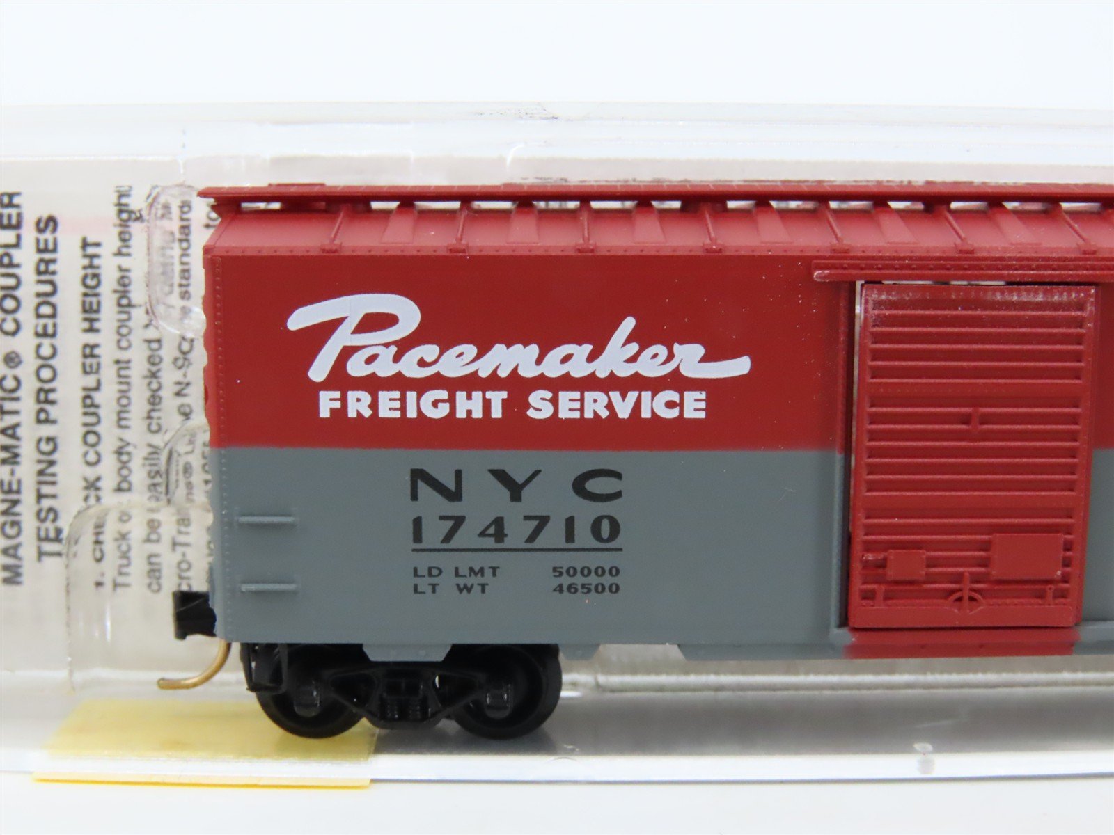N Scale Micro-Trains MTL 20240 NYC New York Central Pacemaker 40' Boxcar #174710
