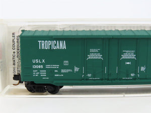 N Scale Micro-Trains MTL 75040 USLX Tropicana Double Plug Door 50' Boxcar #13085