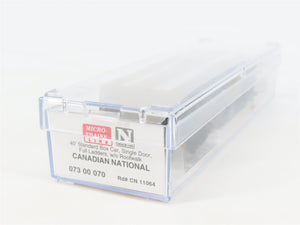 N Scale Micro-Trains MTL 07300070 CN Canadian National 40' Box Car #11064