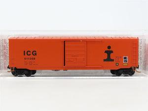 N Scale Micro-Trains MTL 07700120 ICG Illinois Central Gulf 50' Box Car #511308