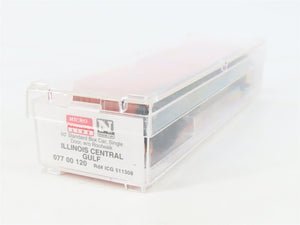 N Scale Micro-Trains MTL 07700120 ICG Illinois Central Gulf 50' Box Car #511308