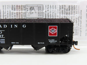 N Scale Micro-Trains MTL 05600180 RDG Reading Lines 2-Bay Hopper #80337 w/ Load