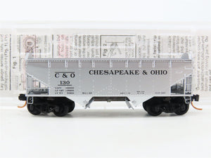 N Scale Micro-Trains MTL 86030 C&O Chesapeake & Ohio 2-Bay Open Hopper #130