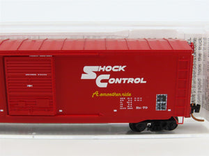N Scale Micro-Trains MTL 07700150 ATSF Santa Fe Shock Control 50' Box Car #12002