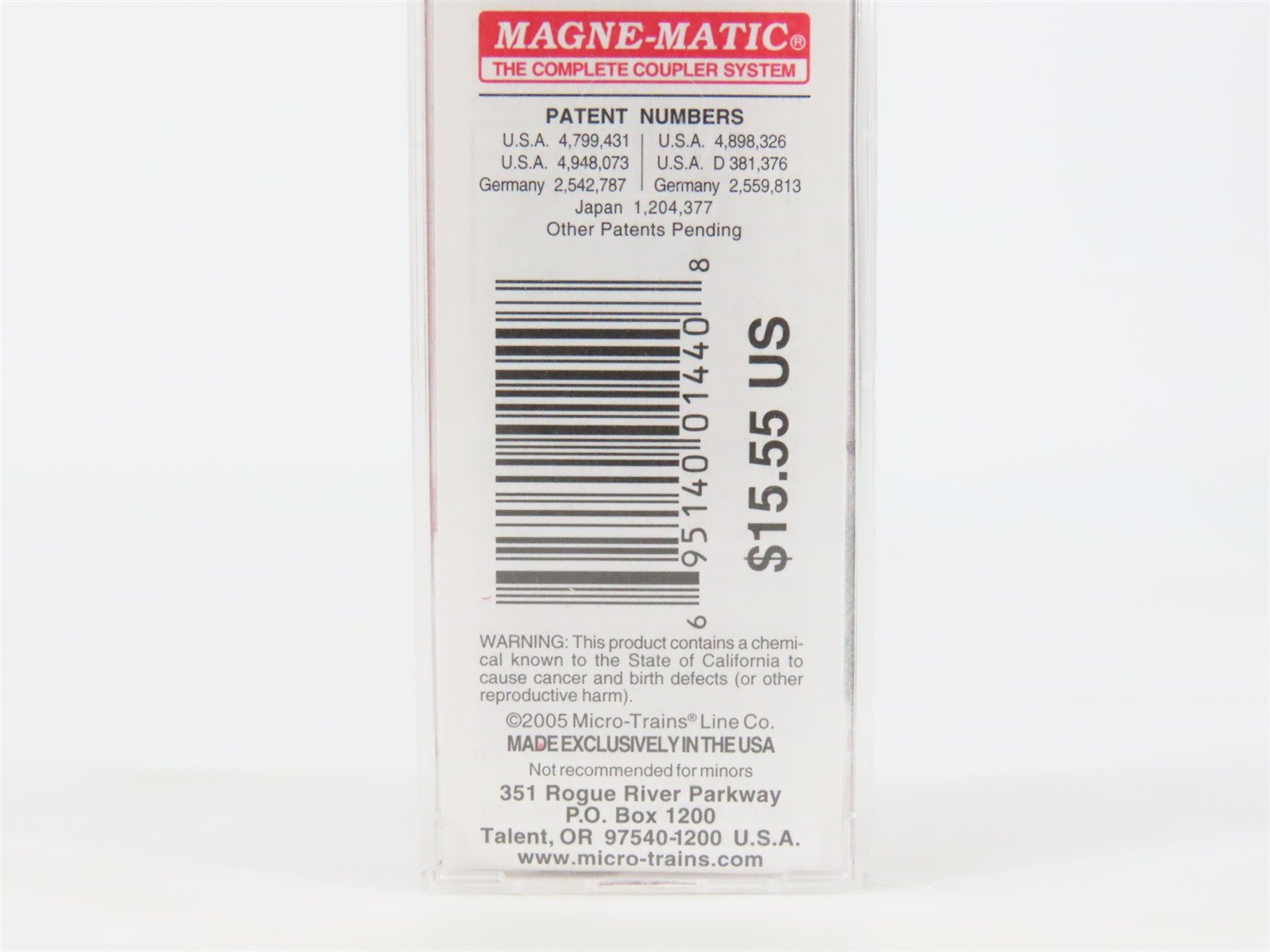 N Scale Micro-Trains MTL 07700150 ATSF Santa Fe Shock Control 50' Box Car #12002