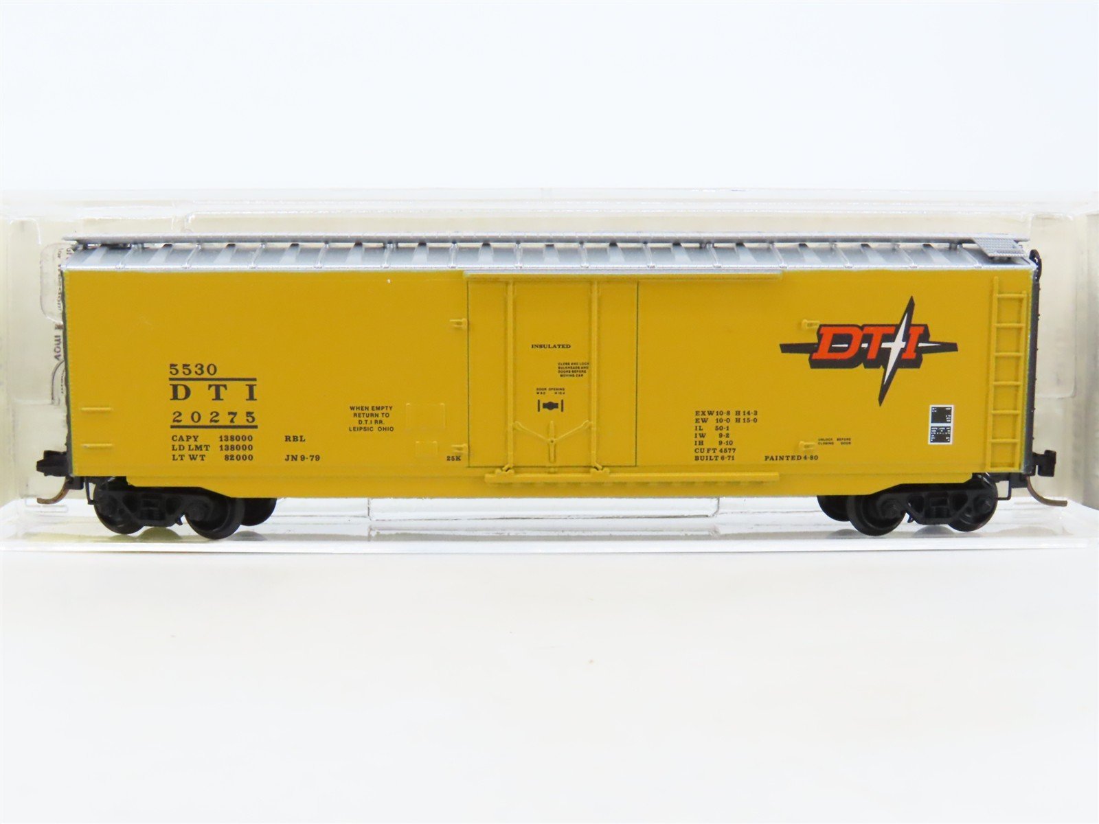 N Kadee Micro-Trains MTL 32150 DTI Detroit Toledo & Ironton 50' Box Car #20275