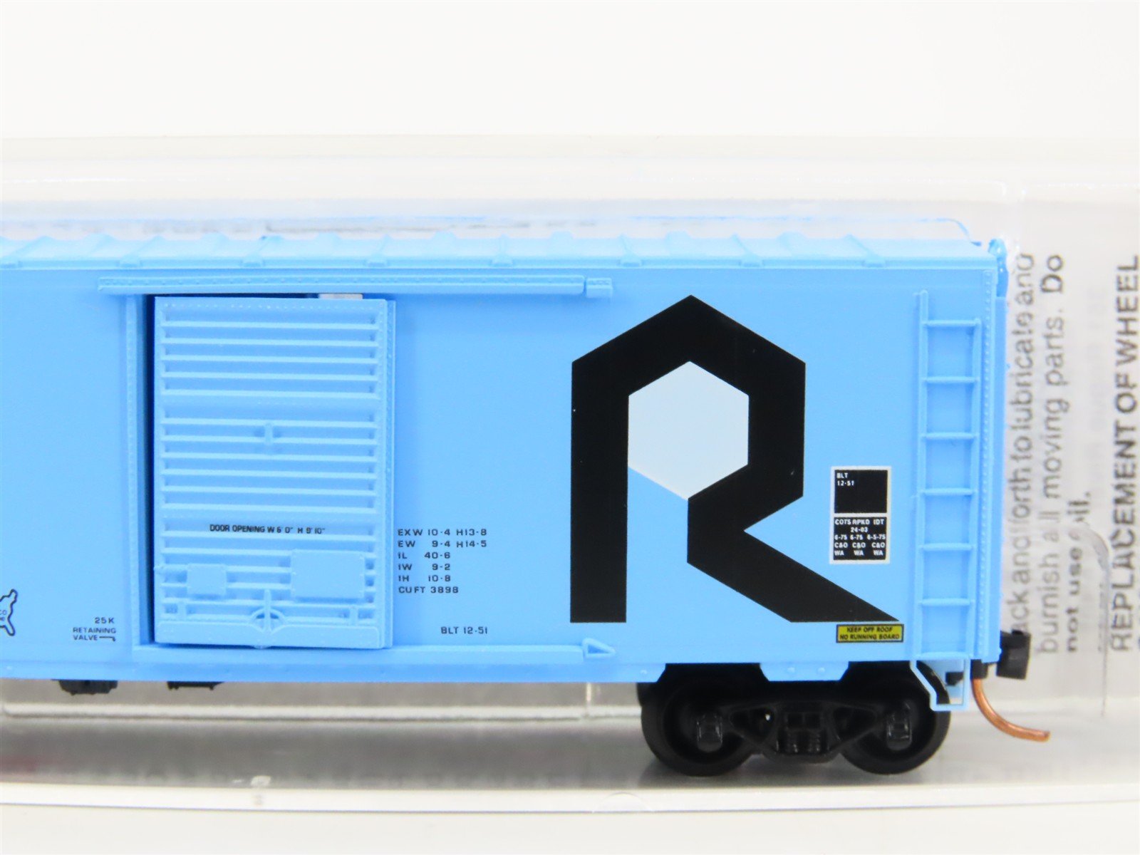 N Scale Micro-Trains MTL 73020 ROCK Rock Island & Pacific 40' Box Car #57607