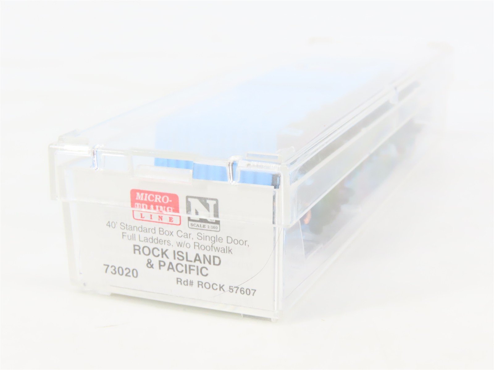 N Scale Micro-Trains MTL 73020 ROCK Rock Island & Pacific 40' Box Car #57607