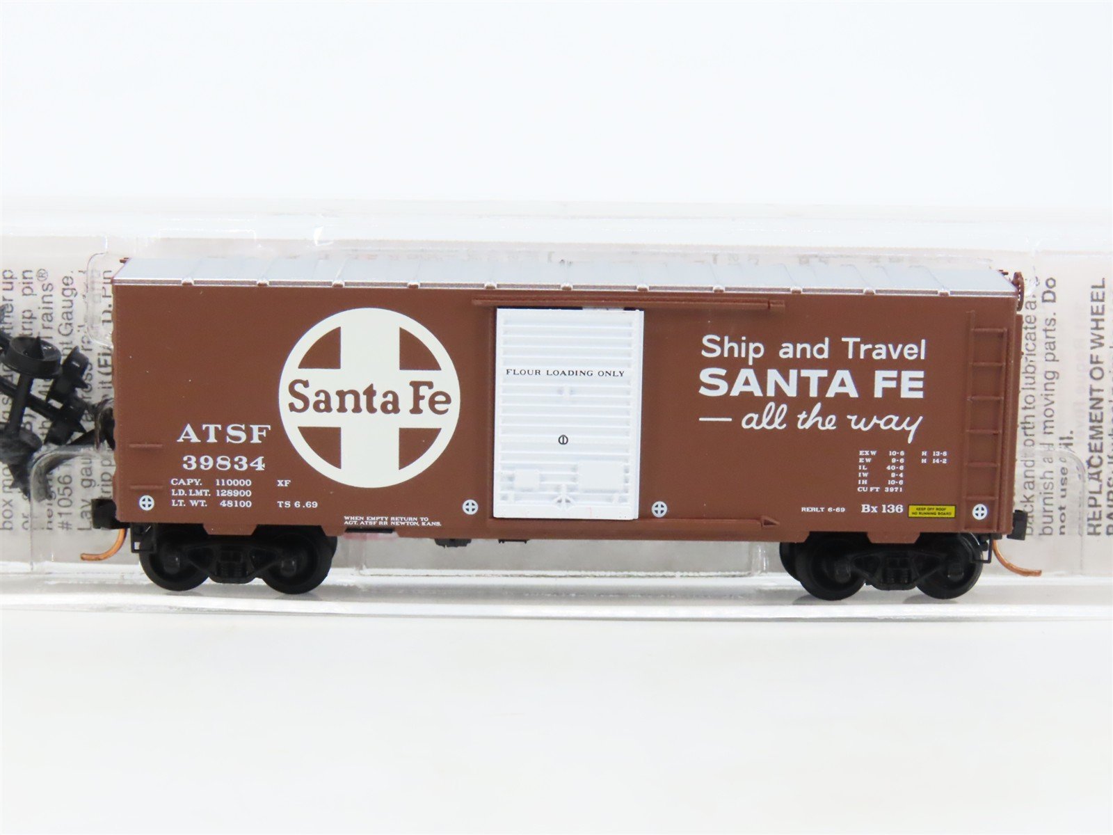 N Scale Micro-Trains MTL 73040 ATSF Santa Fe 