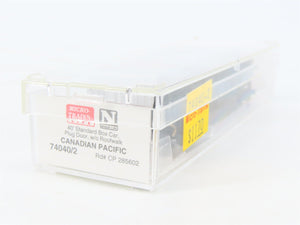 N Scale Micro-Trains MTL 74040/2 CP Canadian Pacific 40' Box Car #285602