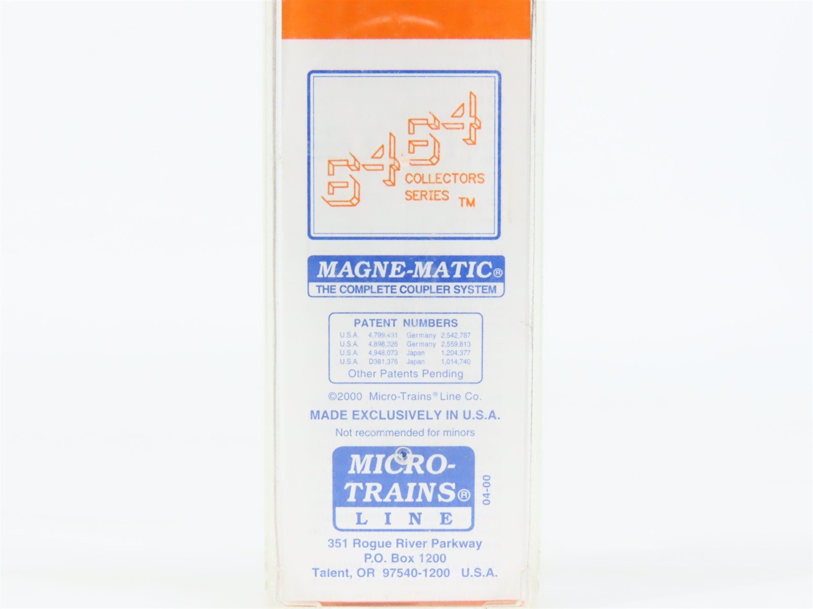 N Micro-Trains MTL Collectors Series 6464-1x WP Western Pacific 40' Boxcar #6464