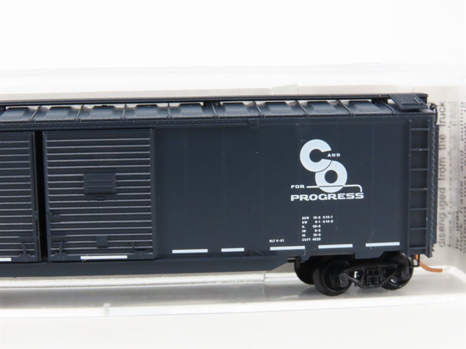 N Scale Micro-Trains MTL 78070 C&O Chesapeake & Ohio Progress 50' Boxcar #272175