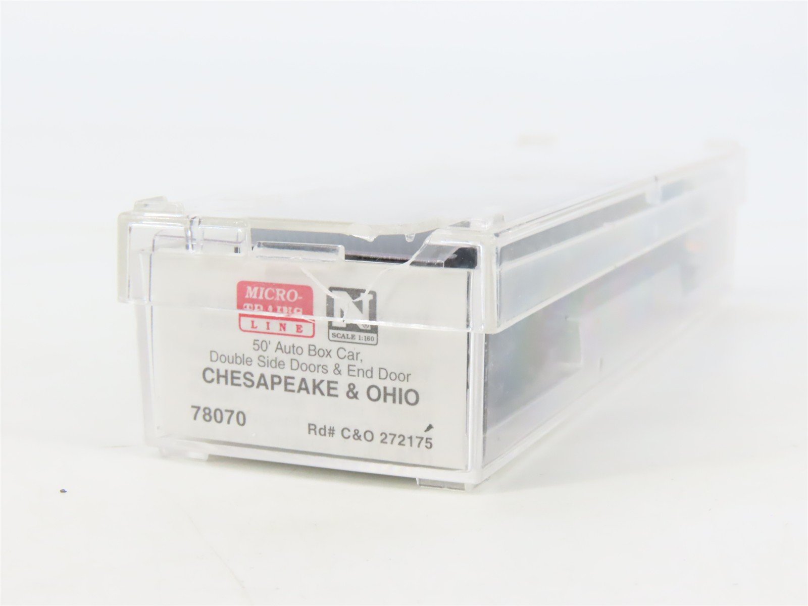 N Scale Micro-Trains MTL 78070 C&O Chesapeake & Ohio Progress 50' Boxcar #272175